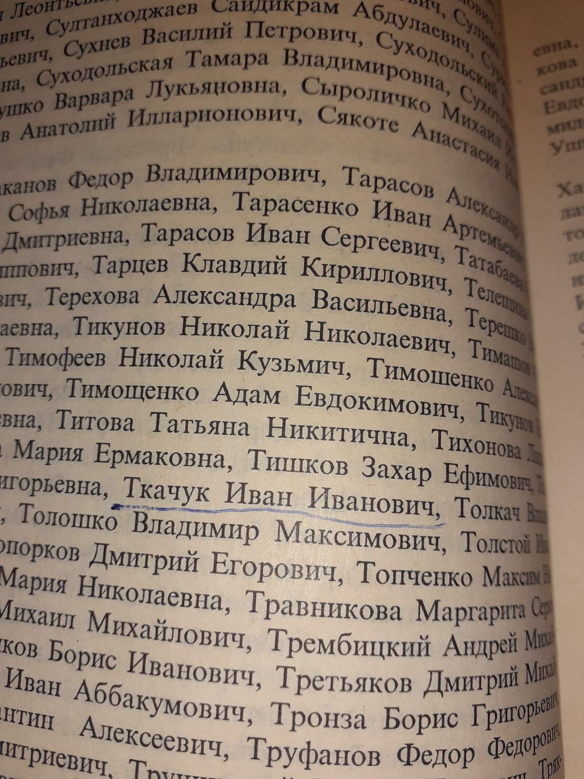 Ткачук Иван Иванович