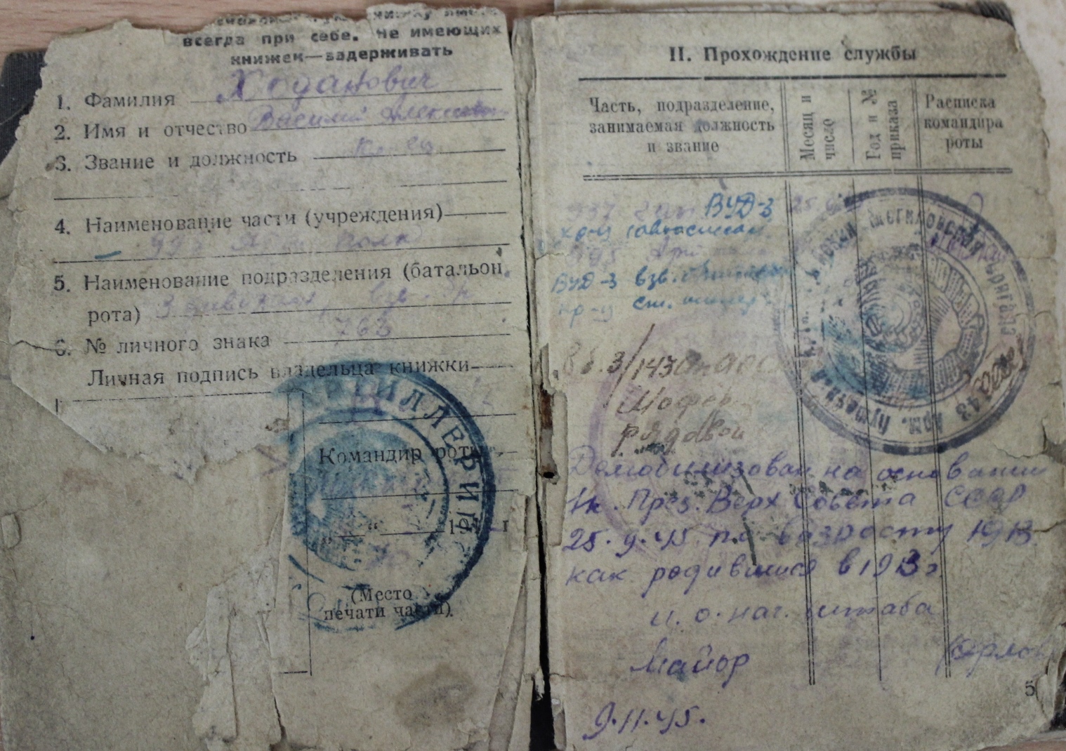 Хаданович Василий Алексеевич