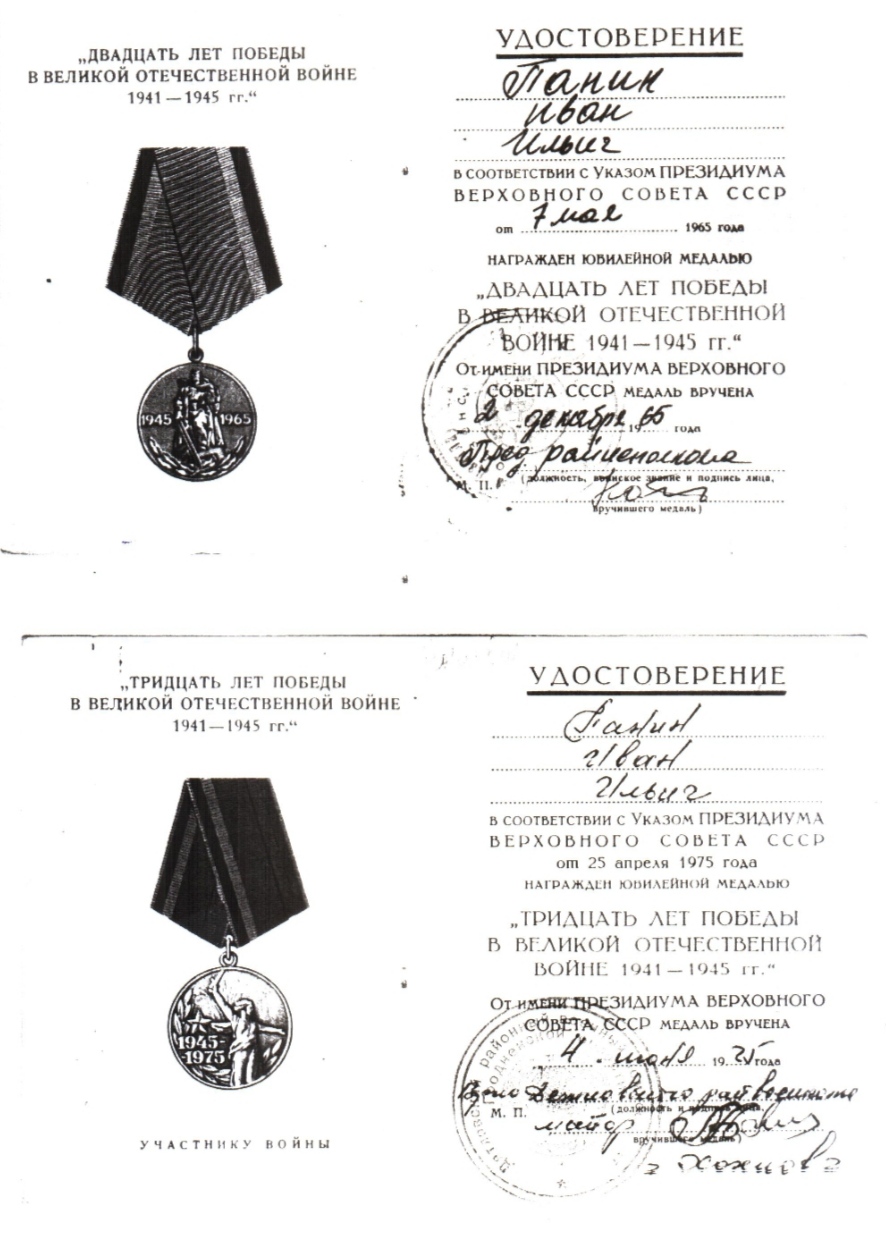 Панин Иван Ильич