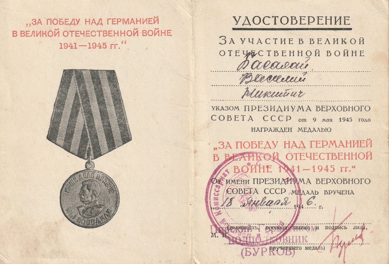 Басалай Василий Никитич