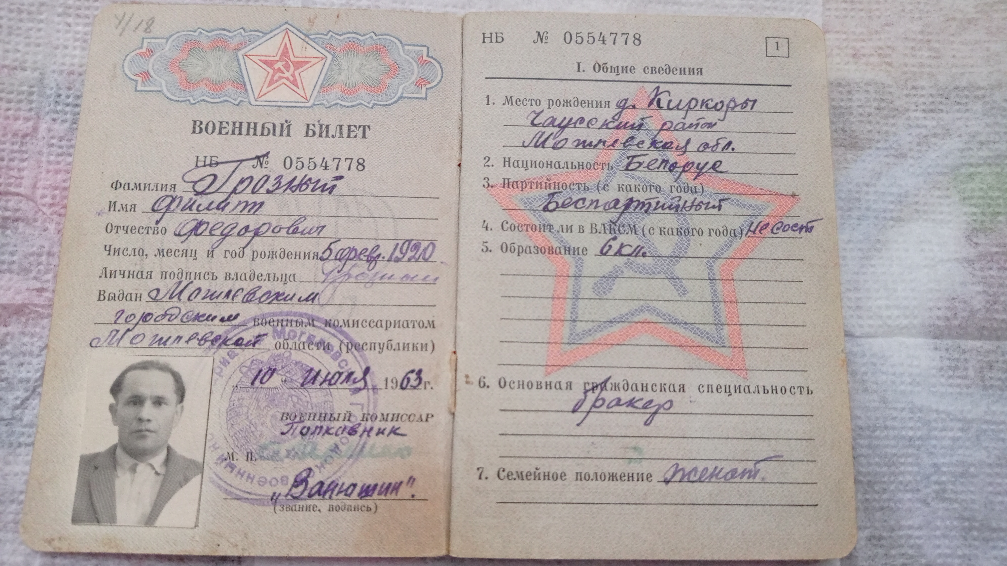 Грозный Филипп Федорович