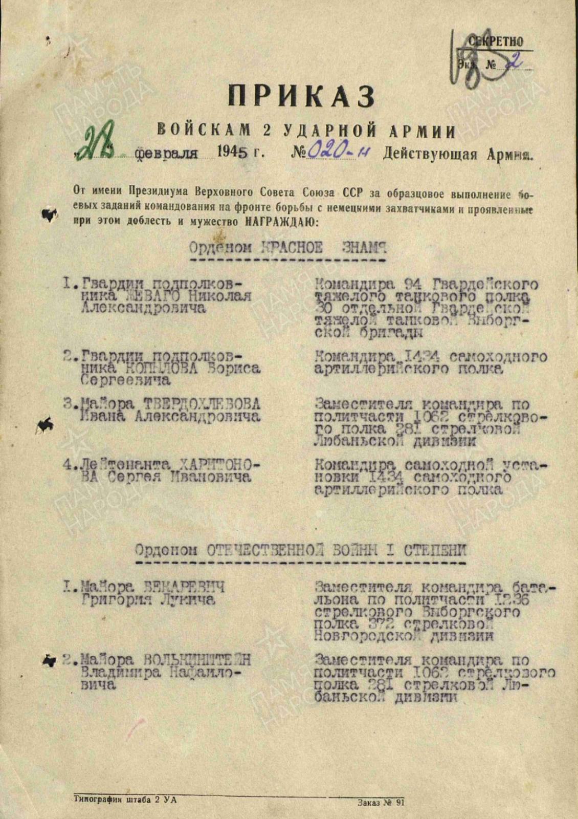 Козлов Петр Захарович