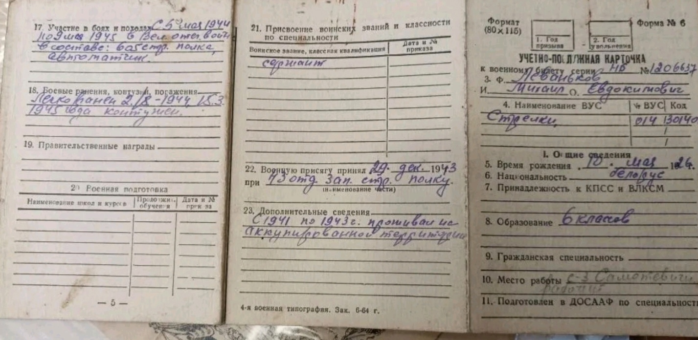 Леваньков Михаил Евдокимович