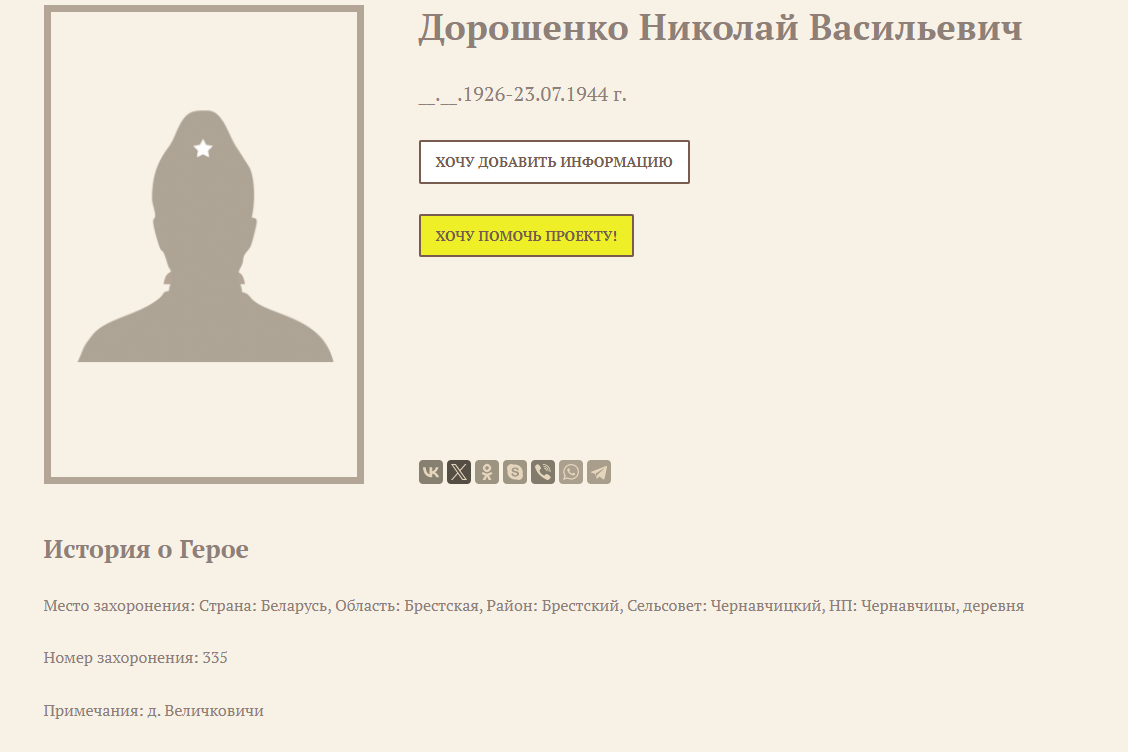 Дорошенко Николай Васильевич