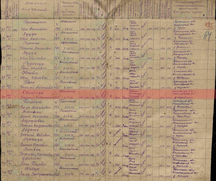 Овсейчук Василий Константинович