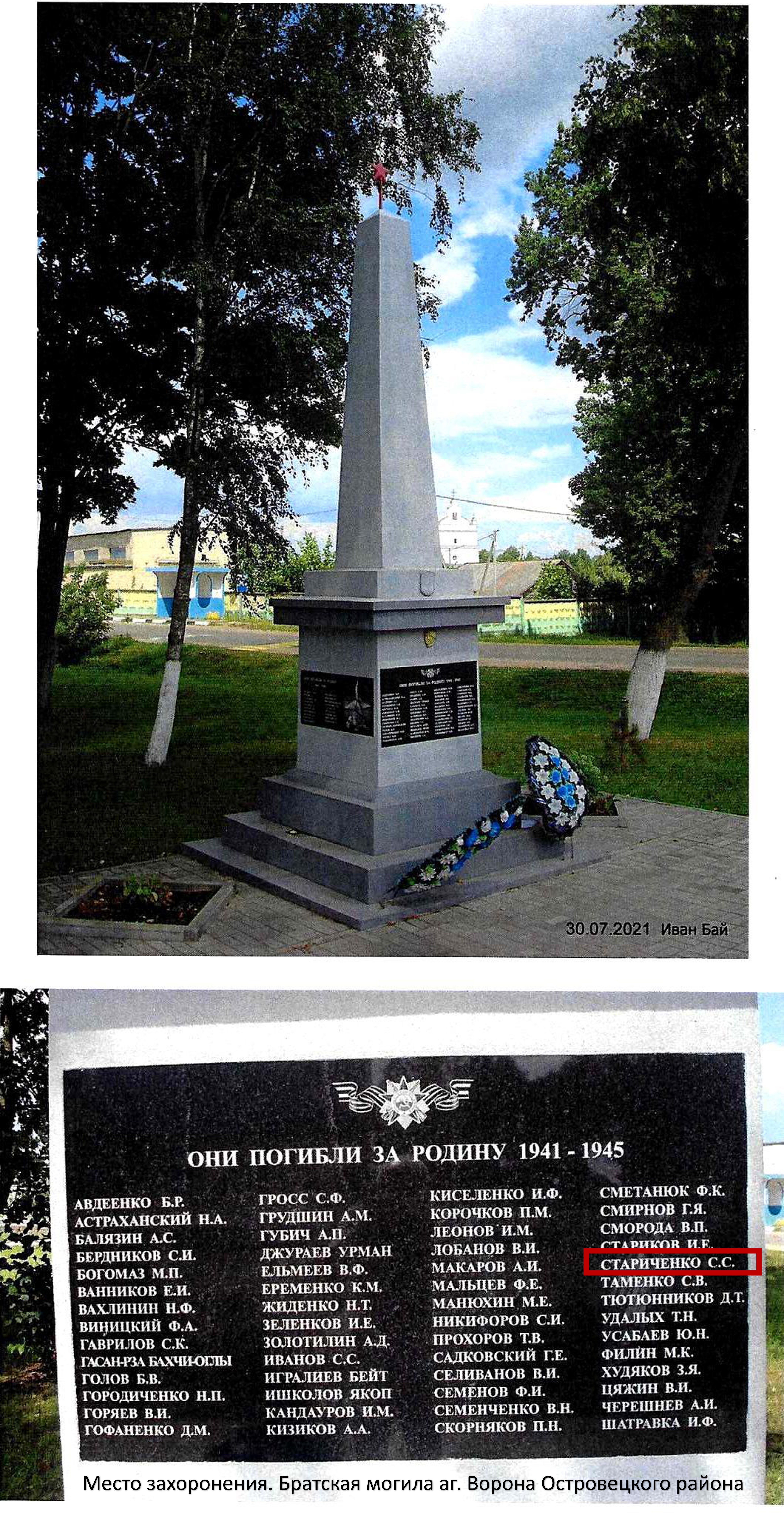 Стариченко Сергей Савельевич