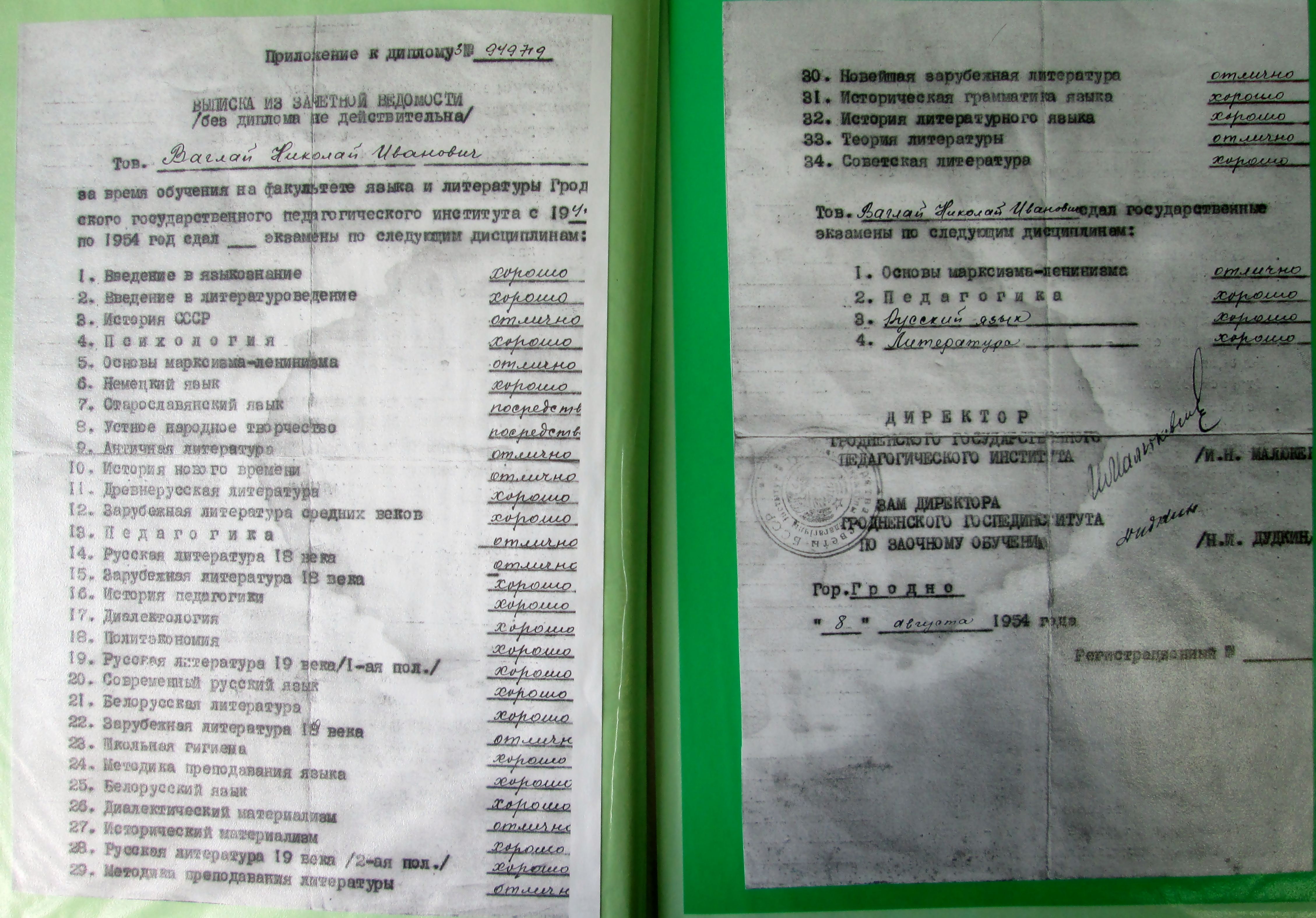 Ваглай Николай Иванович