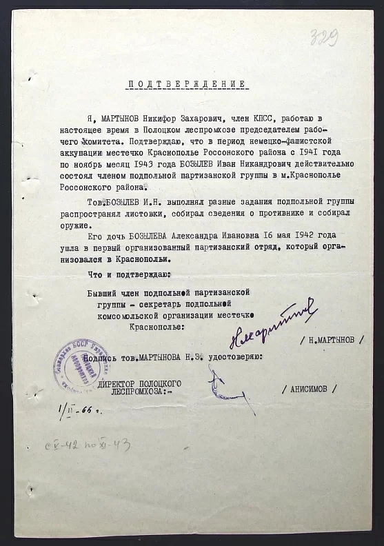 Субоч (Бозылева) Александра Ивановна