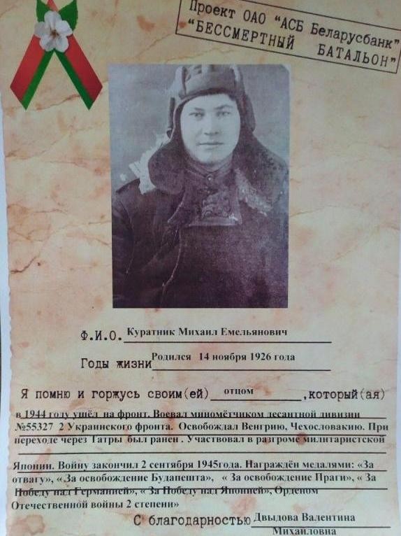 Куратник Михаил Емельянович