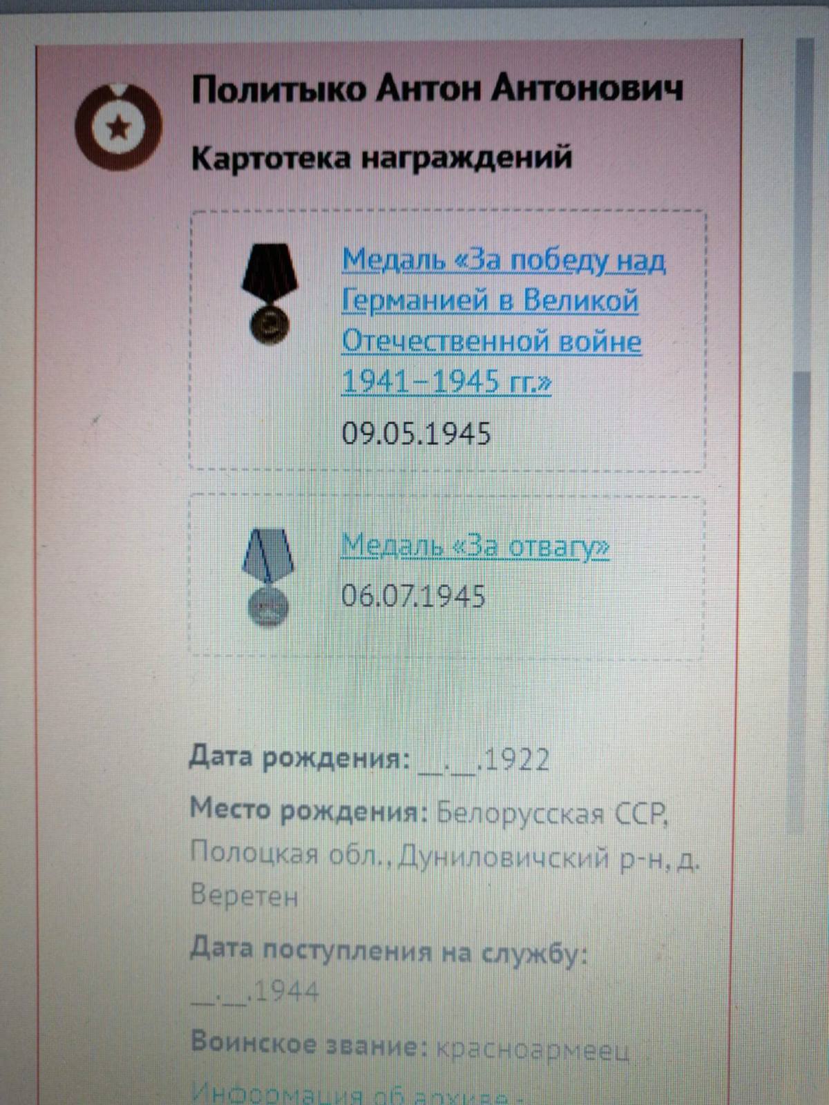 Политыко Антон Антонович