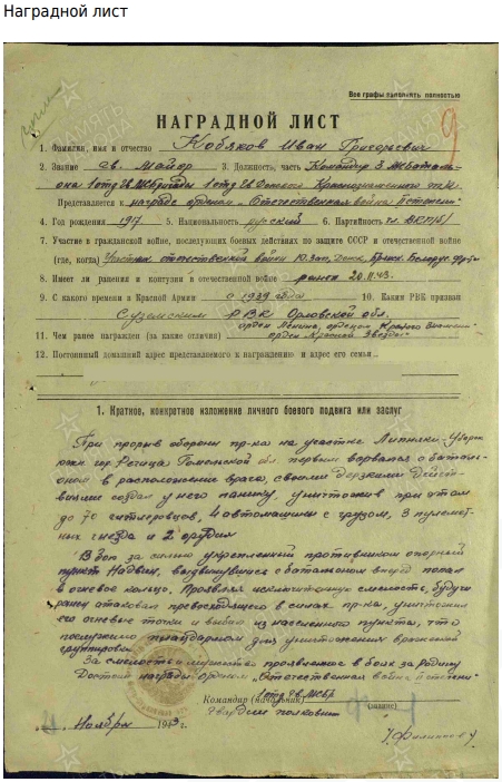 Кобяков Иван Григорьевич
