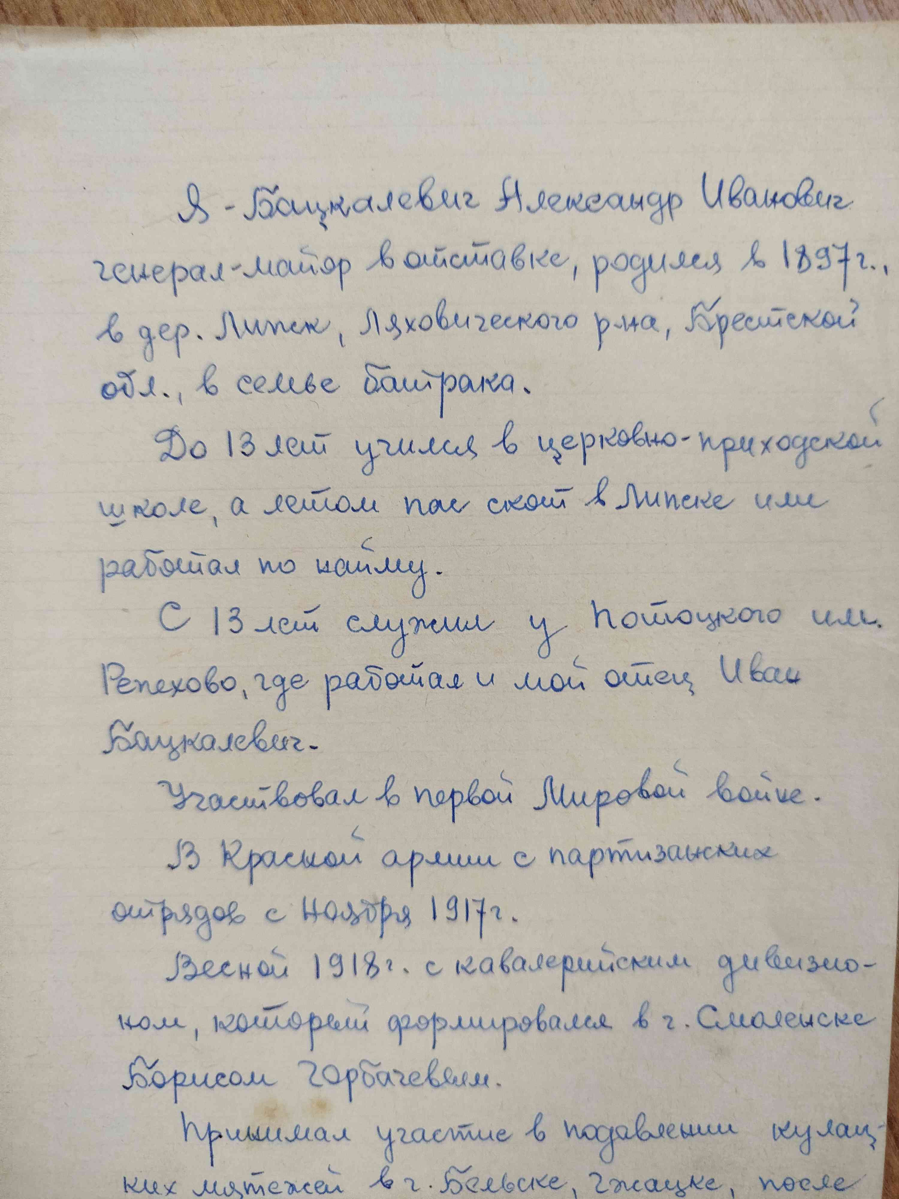 Бацкалевич Александр Иванович