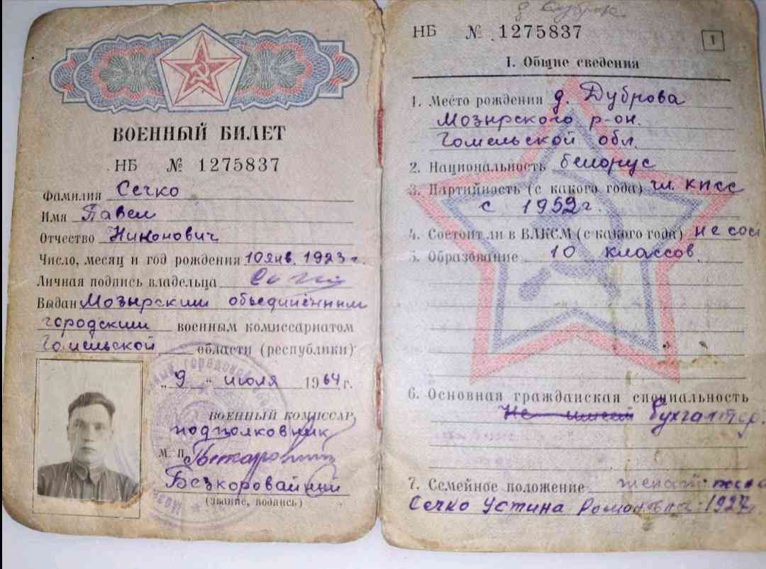Сечко Павел Никонович