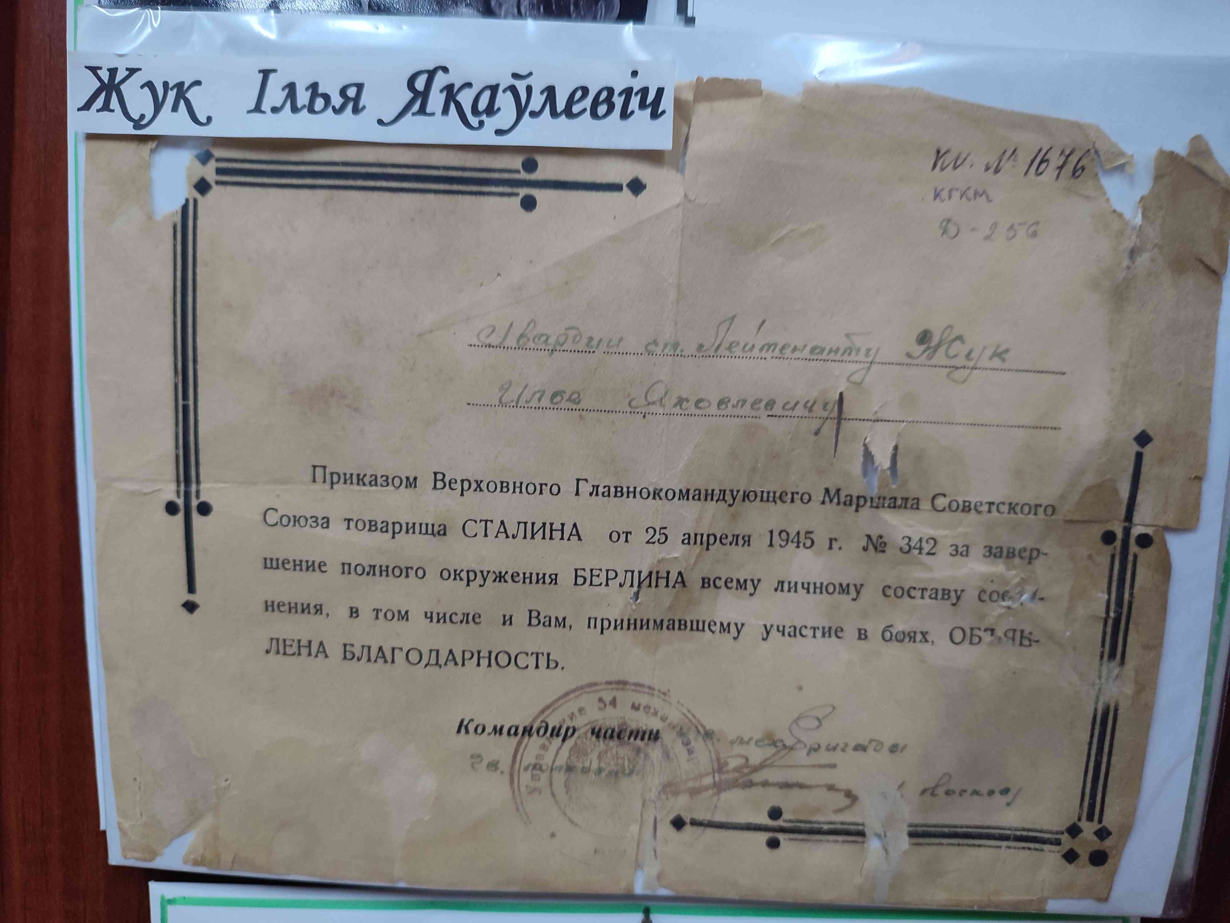 Жук Илья Яковлевич