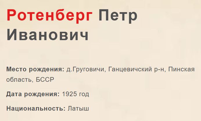 Ротенберг Петр Иванович