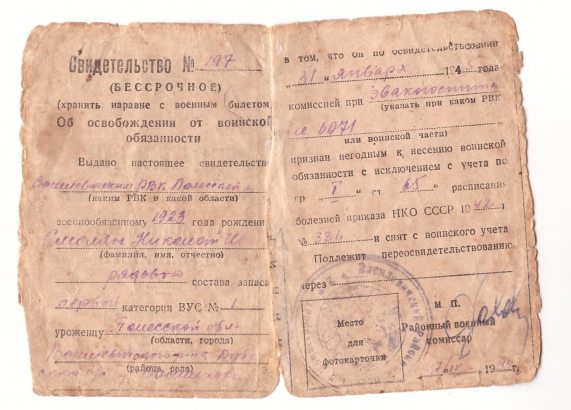 Смолян Николай Иванович