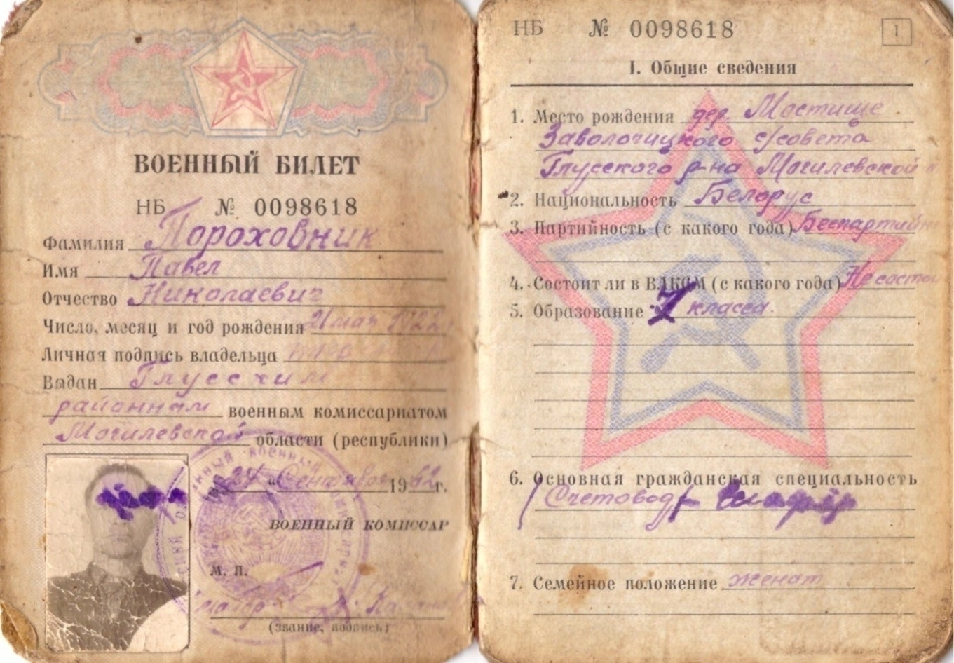 Пороховник Павел Николаевич