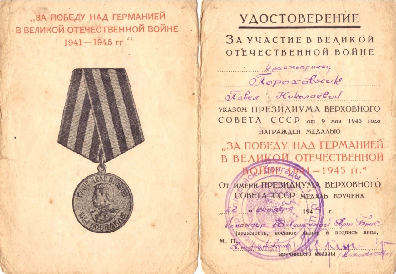 Пороховник Павел Николаевич