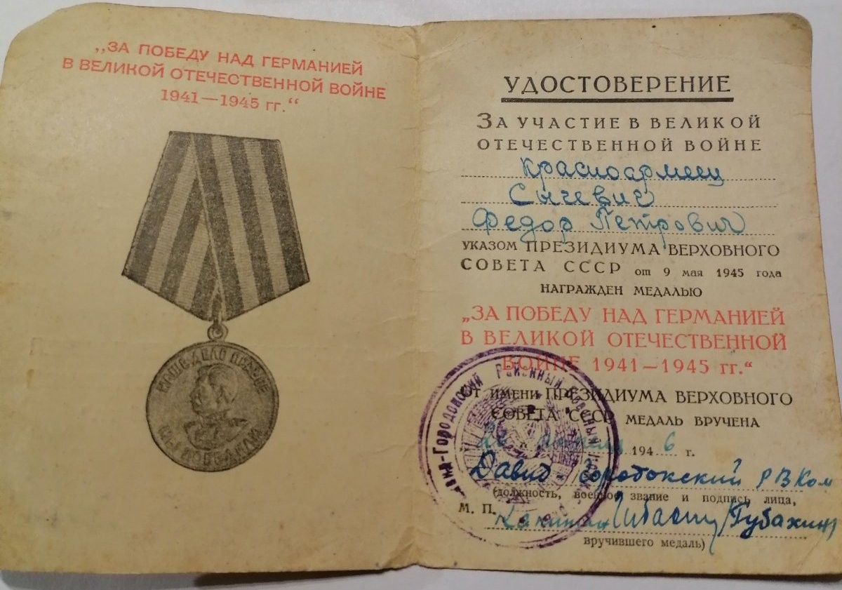 Сычевич Фёдор Петрович