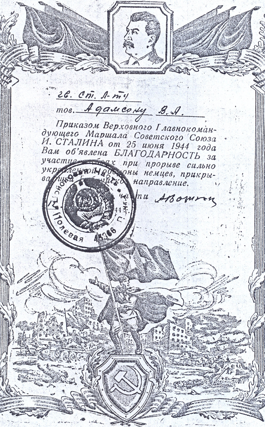 Адамсон Владислав Андреевич