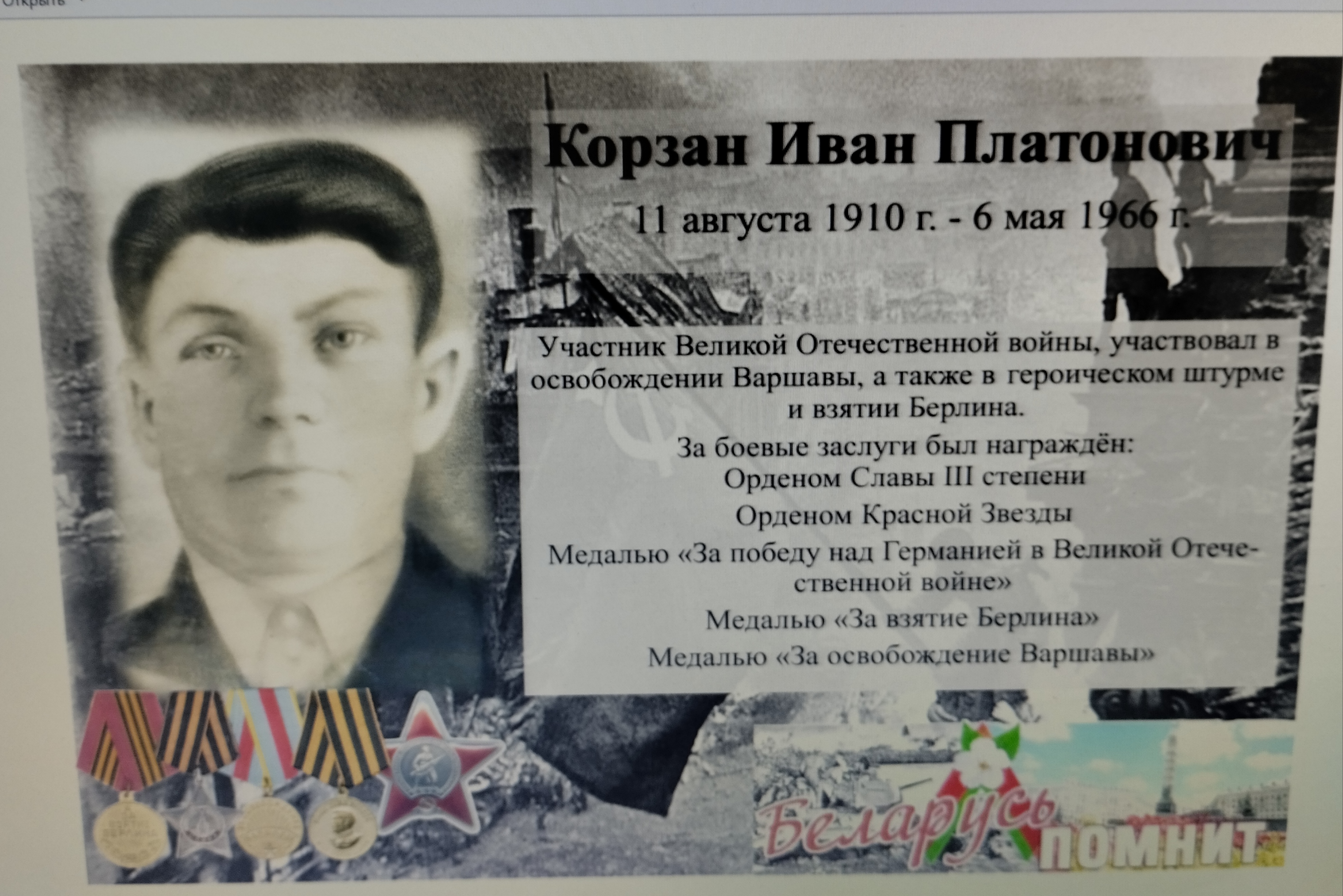 Корзан Иван Платонович